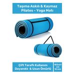 Özel Konfor Modeli Çift Taraflı Kaymaz Silinebilir Antibakteriyel Yoga Meditasyon Minderi 10mm Mat