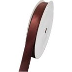 Özel Lastik 1 ,5 cm 50 mt Sarımlı Paketlik Kurdele,hediye Paketi, Özel Gün, Çeyiz Kurdele - Kahverengi