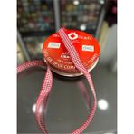 Özel Lastik Mini Makara Pitikare Kurdele, Paketlik Kurdele 1 cm 5 mt 115 007 - Kırmızı