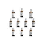 Özel Oils Paçuli Yağı-ylang Ylang-sedir-lavanta-çay Ağacı-karanfil-nane-okaliptus-portakal-limon Yağı Seti
