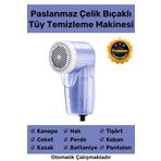Özel Şarjlı Kablolu Tiftik Kazak Tüy Toz Takım Elbise Halı Otomatik Mavi Tüy Temizleme Makinesi