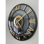 özel seri aynalı duvar saati (Cam, 50*50 cm)