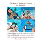 Özel Tasarım Batmaz Su Geçirmez Telefon Kılıfı Dalış Yüzme Plaj Kamp Su Sporları Boyun Askısı