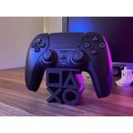 Özel Tasarım Duvara Monte Veya Masaüstü Ps5 Stand, Playstation5 Kol Tutucu Joystick, Ps5 Kol Standı - Siyah