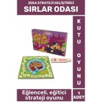 Özel Tasarım Eğlenceli Eğitici Zeka Strateji Becerisi Geliştirici Kutu Oyun Takımı Sırlar Odası