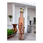 Özel Tasarım El Yapımı Rose Gold Zeytin ve Zetyindalı Detaylı Yağdanlık, Sosluk, Sirkelik, Mutfak D Rose