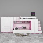 Özel Tasarım Latin Ranza Mdf - Beyaz - 100 x 100 cm