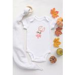 Özel Tasarım Lisanslı Little Ballerina Bebek Body Beyaz Bebek Badi Zıbın Çıtçıtlı Body, 2-4 Yaş