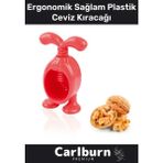Özel Tasarım Pratik Eğlenceli Ergonomik Sağlam Plastik Kabuklu Yemiş Fındık Badem Ceviz Kıracağı - 1 Adet