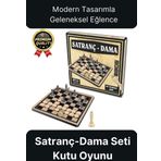 Özel Tasarım Stratejik Öğretici Zeka Geliştirici Çocuk Aile Boyu Etkinlik Eğlence Satranç Dama Seti