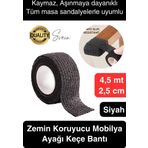 Özel Üretim 4,5 mt Zemin Koruyucu Ses Önleyici Keçe Bant Mobilya Eşya Ayağı Çizilmelere Karşı Koruma