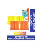Özel Üretim Başlangıç Seviye Çift Boğumlu 3-6 Yaş Çocuk Deniz Havuz Yüzme Öğrenme Şişme Kolluğu