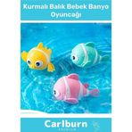 Özel Üretim Dayanıklı Eğlenceli Hafif Kurmalı Renkli Yüzen Balık Bebek Çocuk Banyo Su Oyuncağı