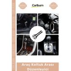 Özel Üretim Deri Görünümlü Şık Tasarım Telefon Bozuk Para Kutu Tutucu Araç Koltuk Arası Düzenleyici