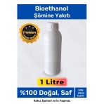 Özel Üretim Doğal Saf Temiz Çevre Dostu Sıvı Koku Yapmayan Bioethanol Şömine Yakıtı 1 Litre