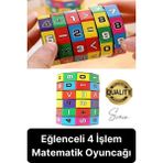 Özel Üretim Eğlenceli Toplama Çıkarma Çarpma Bölme Matematik Eğitici Küp Oyuncağı Zeka Geliştiren - Diğer