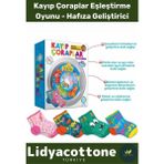 Özel Üretim Eğlendiren Zeka Geliştiren Eğitici El Göz Koordinasyonu Kayıp Çoraplar Eşleştirme Oyunu - Tek Ebat