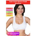 Özel Üretim Esnek Rahat Sıkılaştırıcı Toparlayıcı Şekillendirici Kalın Askılı Sporcu Pedli Bustiyer
