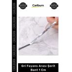 Özel Üretim Kendinden Yapışkanlı Karo Derz Dolgu Dekoratif 50 Metre Gri Fayans Arası Şerit Bant 1 Cm