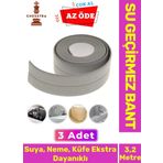 Özel Üretim Lavabo Tezgah Klozet Banyo Pencere Duş İzolasyon 3.2m Su Geçirmez Sızdırmaz Bant 3 Adet