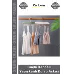 Özel Üretim Mutfak Banyo Kapı Arkası Düzenleyici Pratik Güçlü Kancalı Yapışkanlı Dolap Askısı