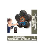Özel Üretim Rgb Müzikli Bluetooth Hoparlör Genç Yetişkin Boks Egzersiz Müzikli Boks Makinesi