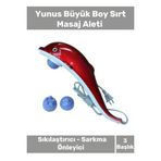 Özel Üretim Sıkılaştırıcı Sarkma Önleyici Bacak 3 Adet Başlıklı Yunus Büyük Boy Sırt Masaj Aleti