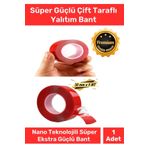 Özel Üretim Süper Güçlü İz Bırakmayan Çift Taraflı Akrilik Köpük Montaj Bandı 30mm X 5mt - 1 Adet