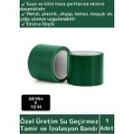 Özel Üretim Süper Güçlü Su Geçirmez Sızdırmaz Yeşil Çok Amaçlı Tamir ve Izolasyon Bandı 48MM x 10M