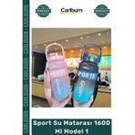 Özel Üretim Tritan Bpa İçermeyen Sızdırmaz Sağlıklı Ergonomik Kaliteli Sport Su Matarası 1600 Ml