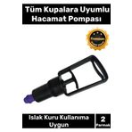Özel Üretim Tüm Kupalara Uyumlu 2 Parmak Islak Kuru Kullanıma Uygun Dayanıklı Hacamat Pompası
