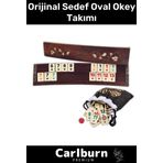Özel Üretim Vip Büyük Boy Istakalı Eğlence Hobi Oyun 101 Ağaç Orijinal Sedef Oval Okey Takımı