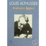 Özeleştiri Ögeleri - Louis Althusser
