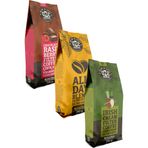 Ozeline Aromalı Filtre Kahve Tanışma Seti Irish Cream, All Day Blend, Çikolata Frambuaz 3'lü 250G