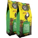 OZELİNE Oze Brazil Santos Filtre Kahve 2'li 250G - 500 gr - Moka Pot