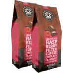OZELİNE Oze Çikolata Frambuaz Aromalı Filtre Kahve 2'li 250G - 500 gr - Çekirdek (Öğütülmemiş)