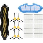 Özelsa Silindir Yan Fırça Kapağı Hepa Birincil Filtre Conga Excellence 990 Için Ecovacs Deebot N79S N79 Eufy Robovac 11 11C (Yurt Dışından) - 1 Adet