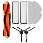 Ozemtek Mi Vacuum Mop 2 c,1c 2 in 1-Mop Pro 2+3D (DİKKAT: KAMERALI-PLUS GLOBAL)-(stytj01zhm-stytj02zhm-stytj03zhm) Uyumlu Robot Supürge Hepa Filtre,Fırça,Mop Paspas 7'li Set