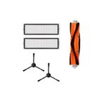Ozemtek Siyah Vacuum Mop 1c ve 2c Yedek Parça Aksesuar Seti(Model No: stytj01zhm)-ile Mop Pro 2+ 3d-Mop 2 Ultra Yedek Hepa Filtre,Fırça Seti-5 Parça