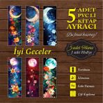 Özen Grafik Özengrafik Kitap Ayracı - 0- Koyu Mavi - 5x15cm