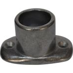 Özen Metal Oval Boru Flanşı - Alüminyum Gri
