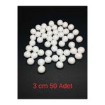 Özen Süs 3cm Strafor Köpük Top