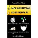 OzenCare Seyrek Sakal Ve Köselik Için Sakal Serumu,Sakal Büyütme Yağı,Sarımsak Yağı