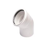 Özeniş Pvc Açık Dirsek - 125x45 - Beyaz