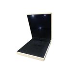 ÖZER KUTU Işıklı Büyük Set Kutusu Beyaz 19x22 Cm