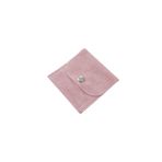ÖZER KUTU Kadife (SÜET) Zarf Kese Pudra 10 Adet 7x7 cm Boy Takı, Altın Kesesi (ÇITÇITLI)