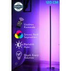 Özer Light Premium Köşe Dekoratif LED Lambader 120 cm - Rgb Kumandalı 16 Renk Ayaklı Lambader - KUMANDALI