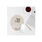 Özer Store Yoga Temalı Om Sembolü Bilek Destekli Dikdörtgen Mousepad