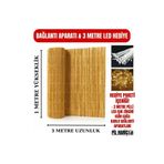 özgazi Doğal Kamış Hasır Çit – 1m x 3m | Bahçe Çiti & Balkon Çiti, Gölgelik, Rüzgar Koruyucu