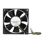 Ozgkee 12V 80Mm Cpu Fan 8Cm 4Pin Pwm Sıcaklık Kontrol Şasi Soğutma Fanı Soğutucu
